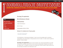 Tablet Screenshot of eerstenoordhollandschebromfietsbeurs.nl